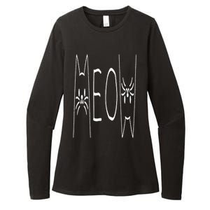 Funny Meow Cat Meow Kitty Cats Meow Womens CVC Long Sleeve Shirt