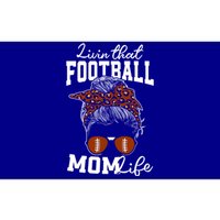 Football Mama Cute Livin That Football Mom Life Gift Bumper Sticker