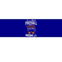 Football Mama Cute Livin That Football Mom Life Gift Bumper Sticker