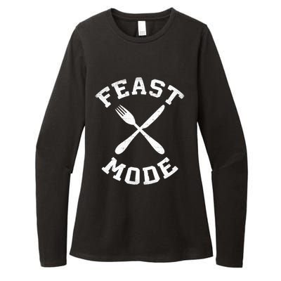 Feast Mode Cute Gift Womens CVC Long Sleeve Shirt