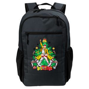 Freddie Mercury Christmas Tree Queen Band Xmas Rock Music Outfit Daily Commute Backpack