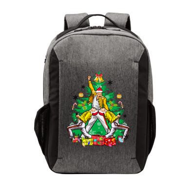 Freddie Mercury Christmas Tree Queen Band Xmas Rock Music Outfit Vector Backpack