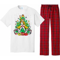 Freddie Mercury Christmas Tree Queen Band Xmas Rock Music Outfit Pajama Set