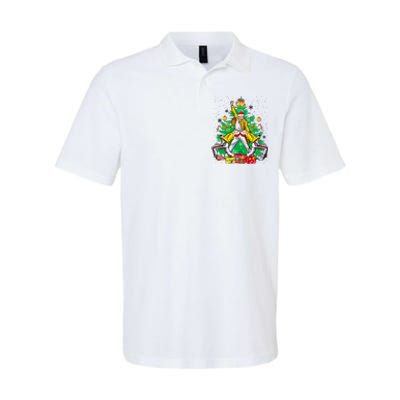 Freddie Mercury Christmas Tree Queen Band Xmas Rock Music Outfit Softstyle Adult Sport Polo