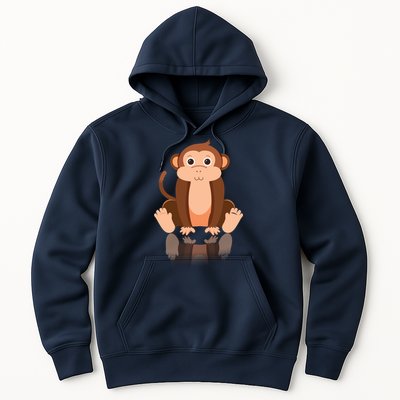 Funny Monkey Chimpanzee Ape Zoo Animal Lover Design Hoodie