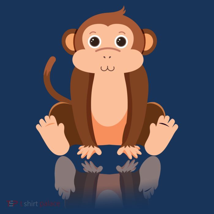 Funny Monkey Chimpanzee Ape Zoo Animal Lover Design Tall T-Shirt