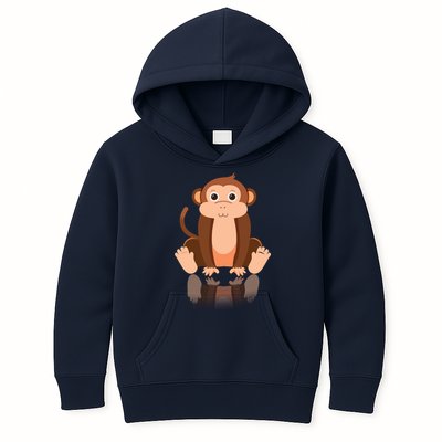 Funny Monkey Chimpanzee Ape Zoo Animal Lover Design Kids Hoodie