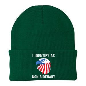 Funny MAGA Conservative Republican Anti Joe Biden Knit Cap Winter Beanie