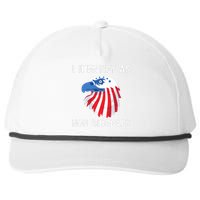 Funny MAGA Conservative Republican Anti Joe Biden Snapback Five-Panel Rope Hat