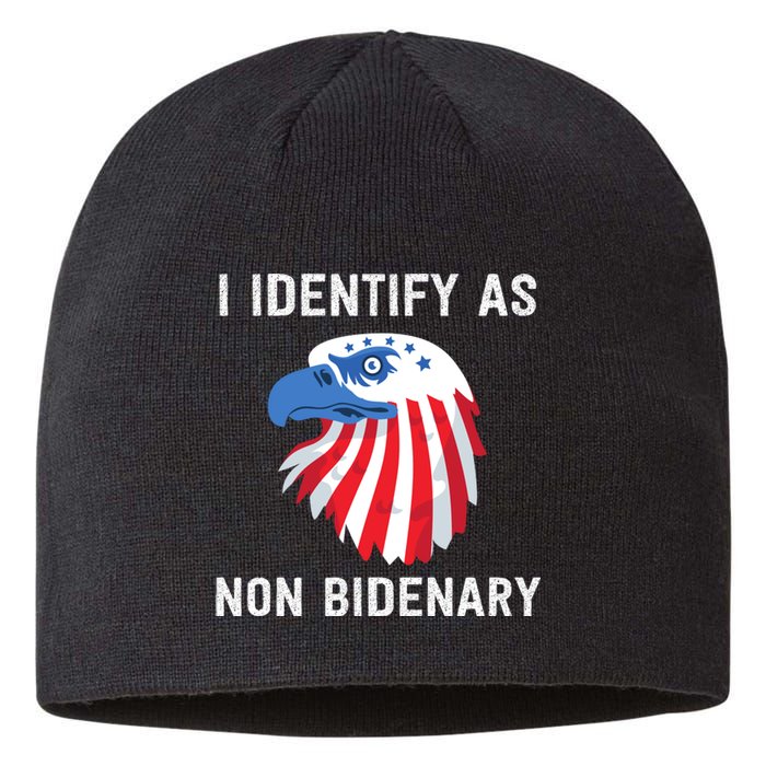 Funny MAGA Conservative Republican Anti Joe Biden Sustainable Beanie