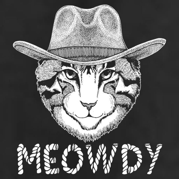 Funny Meowdy Cowboy Cat Adult Drive Performance Visor