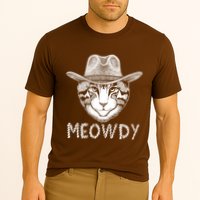 Funny Meowdy Cowboy Cat Cooling Performance Crew T-Shirt