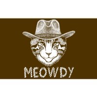 Funny Meowdy Cowboy Cat Bumper Sticker