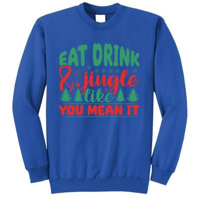 Family Matching Christmas Eat Jingle Like You Mean It Gift Sweatshirt