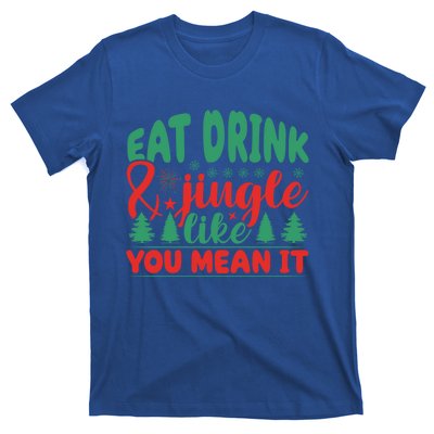 Family Matching Christmas Eat Jingle Like You Mean It Gift T-Shirt