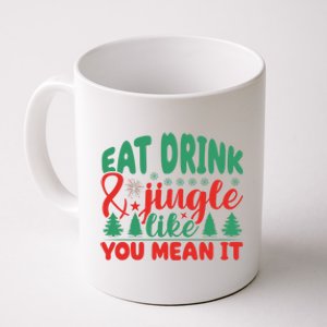 Family Matching Christmas Eat Jingle Like You Mean It Gift Coffee Mug