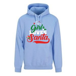 Family Matching Christmas This Loves Santa Funny Quotes Meaningful Gift Unisex Surf Hoodie