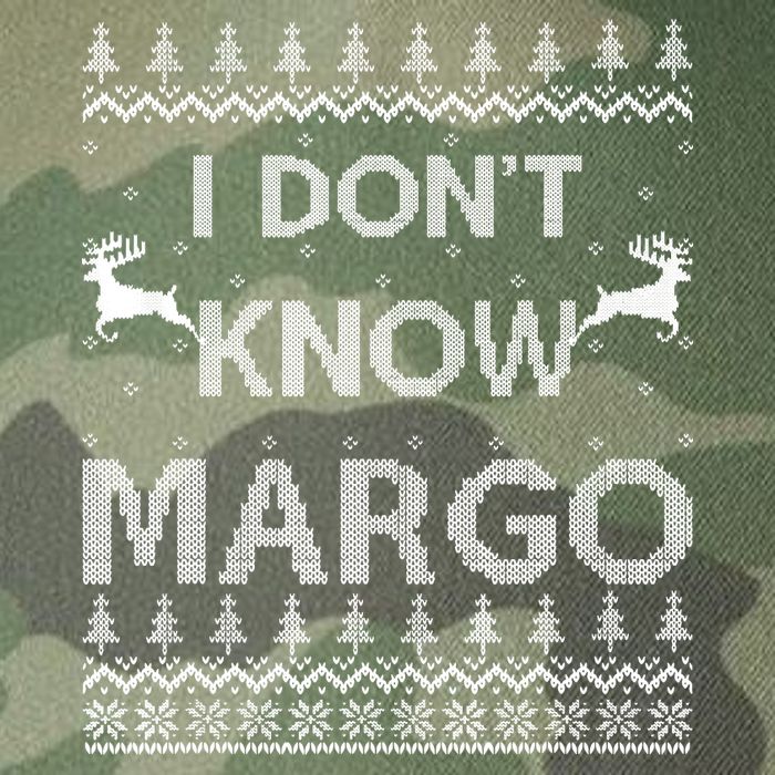 Funny Matching Couple I Dont Know Margo Ugly Christmas Legacy Tie Dye Trucker Hat