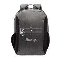 Funny Music Cute Gift Shut Up Quarter Rest And Fermata Vector Backpack