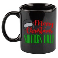 Funny Merry Christmas Quote Shitters Full Ts Mens 11oz C Handle Ceramic Mug