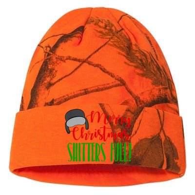 Funny Merry Christmas Quote Shitters Full Ts Mens Kati Licensed 12" Camo Beanie