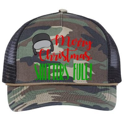 Funny Merry Christmas Quote Shitters Full Ts Mens Retro Rope Trucker Hat Cap