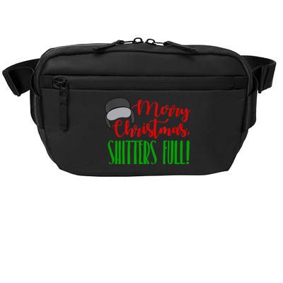 Funny Merry Christmas Quote Shitters Full Ts Mens Crossbody Pack