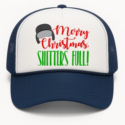 Funny Merry Christmas Quote Shitters Full Ts Mens Trucker Hat