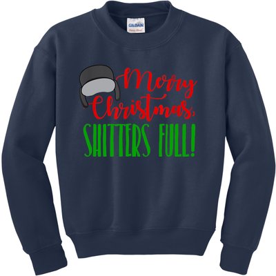 Funny Merry Christmas Quote Shitters Full Ts Mens Kids Sweatshirt