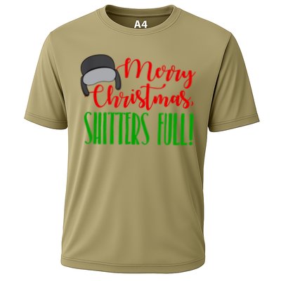 Funny Merry Christmas Quote Shitters Full Ts Mens Cooling Performance Crew T-Shirt