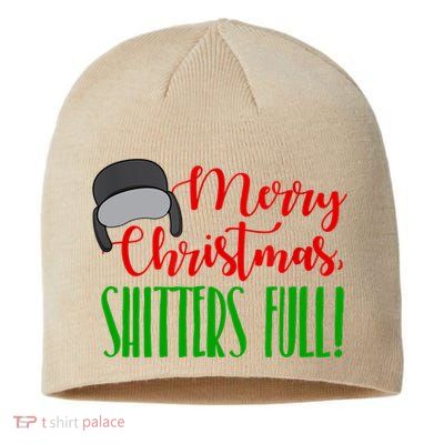 Funny Merry Christmas Quote Shitters Full Ts Mens Sustainable Beanie