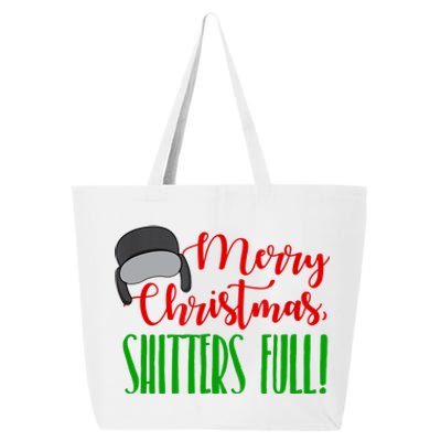 Funny Merry Christmas Quote Shitters Full Ts Mens 25L Jumbo Tote