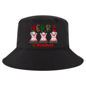 Funny Merry Christmas Pig Farming Farmer Pig Xmas Pig Lover Gift Cool Comfort Performance Bucket Hat