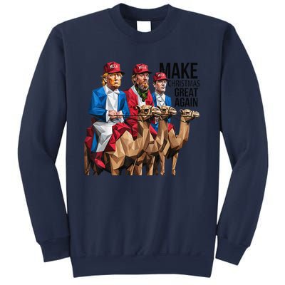 Funny Make Christmas Great Again Trump And Vance As Wise Sweatshirt