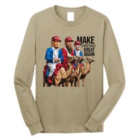 Funny Make Christmas Great Again Trump And Vance As Wise Long Sleeve Shirt