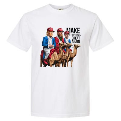 Funny Make Christmas Great Again Trump And Vance As Wise Garment-Dyed Heavyweight T-Shirt