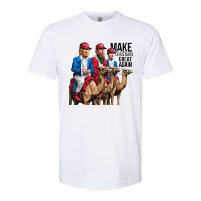 Funny Make Christmas Great Again Trump And Vance As Wise Softstyle CVC T-Shirt