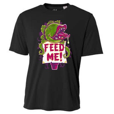 Feed Me Creepy Cute Audrey Plant Spooky Horror Musical Cooling Performance Crew T-Shirt