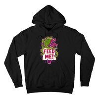 Feed Me Creepy Cute Audrey Plant Spooky Horror Musical Hoodie