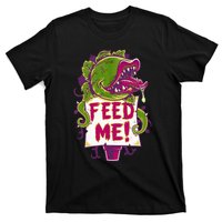 Feed Me Creepy Cute Audrey Plant Spooky Horror Musical T-Shirt