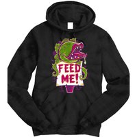 Feed Me Creepy Cute Audrey Plant Spooky Horror Musical Tie Dye Hoodie