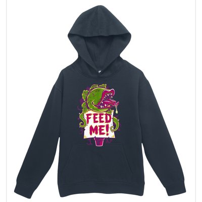 Feed Me Creepy Cute Audrey Plant Spooky Horror Musical Urban Pullover Hoodie