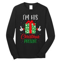 Funny Matching Couples Christmas His And Hers For Him Long Sleeve Shirt