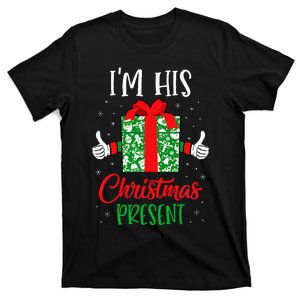 Funny Matching Couples Christmas His And Hers For Him T-Shirt