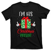 Funny Matching Couples Christmas His And Hers For Him T-Shirt