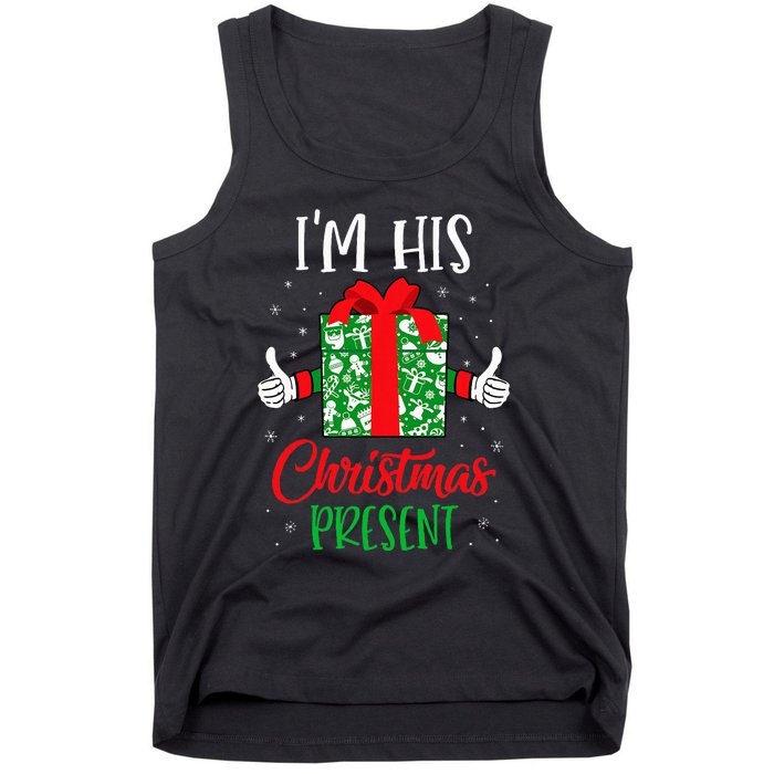 Funny Matching Couples Christmas His And Hers For Him Tank Top