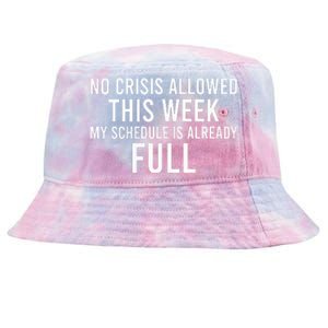 Funny Manager Coworker Sayings Employee Appreciation Design Tie-Dyed Bucket Hat