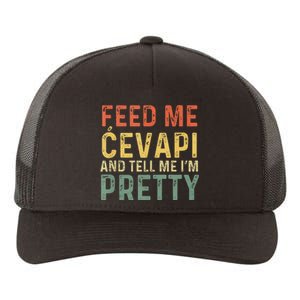 Feed Me Cevapi Funny Balkan Food Yupoong Adult 5-Panel Trucker Hat