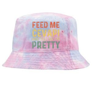 Feed Me Cevapi Funny Balkan Food Tie-Dyed Bucket Hat