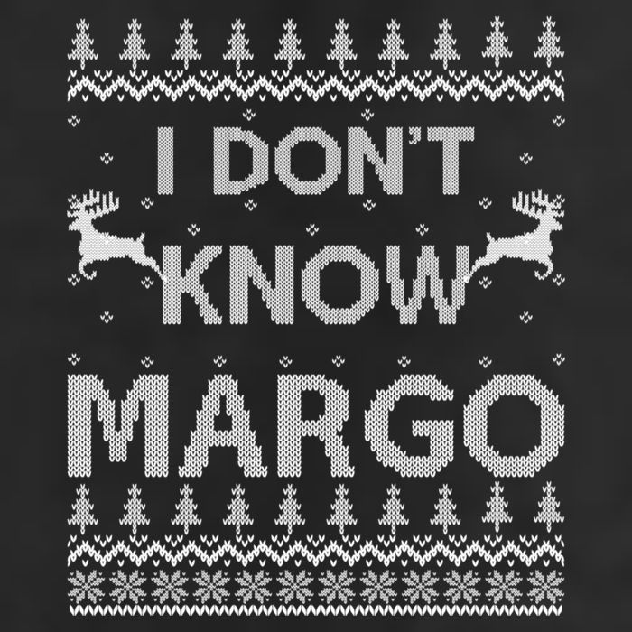 Funny Matching Couple I DonT Know Margo Ugly Christmas Adult Drive Performance Visor